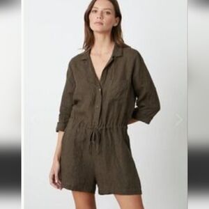 Olive Green Women's Jumpsuit